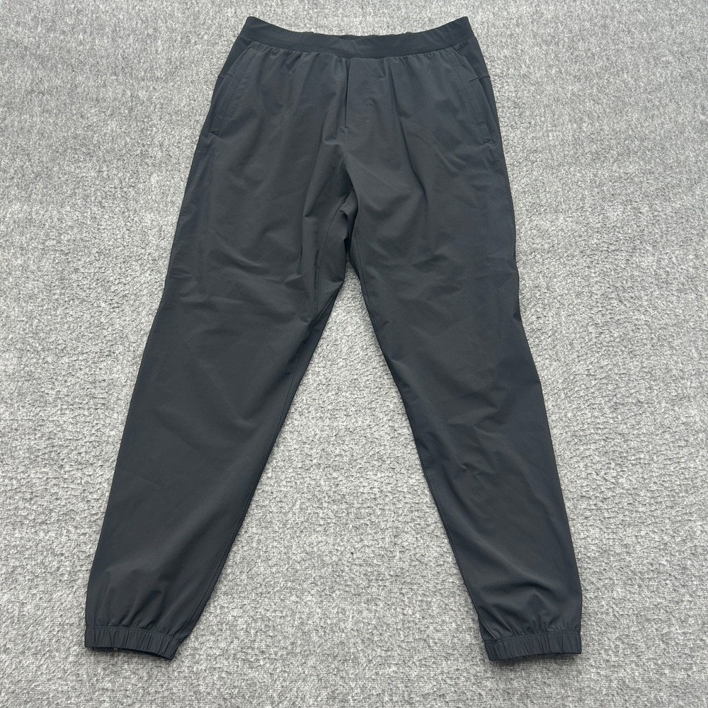 Lululemon Surge Jogger 29" Pants Mens L Black Performance Running Stretch Pocket